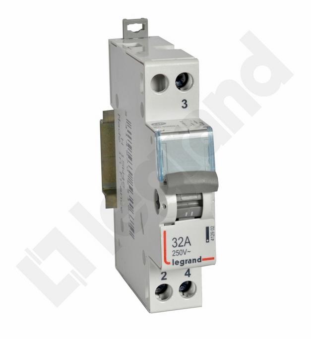 Modular Power Switch I-0-Ii (Network-Generator) 32A 1P 412902