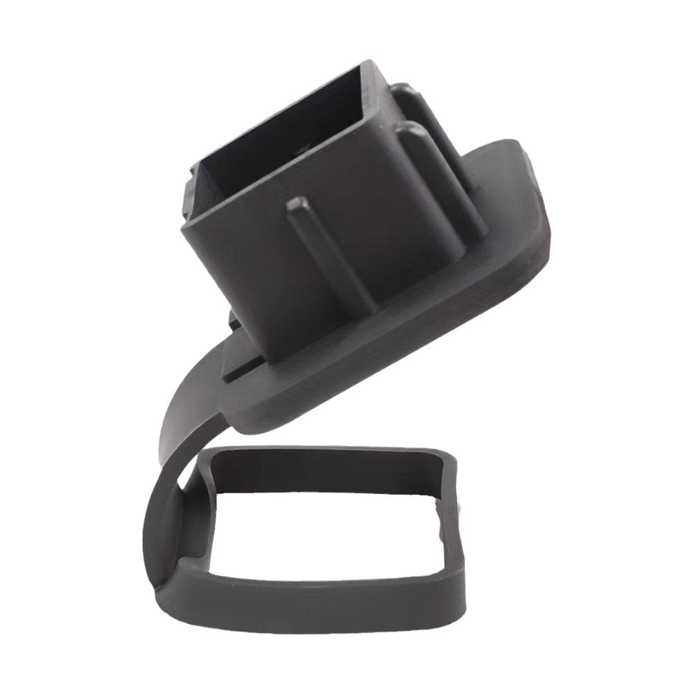 Universal Car Tow Hook Dust Plug Cap American Flag 3D Embossed Logo Metal Square Mouth Trailer Hitch Protective Cover Accessory