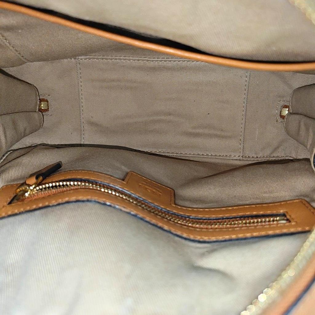 [Pre-Owned] Essential Small Coated Canvas Printed Shoulder Bag - Good #O5WL01
