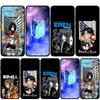 Чехол для iPhone 17 16 15 Xiaomi Poco Redmi Note 14 13 12 Pro Max 9 16e Samsung Galaxy S25 S24 S23 OPPO Huawei Атака титанов Эрен Йегер Чехол для телефона