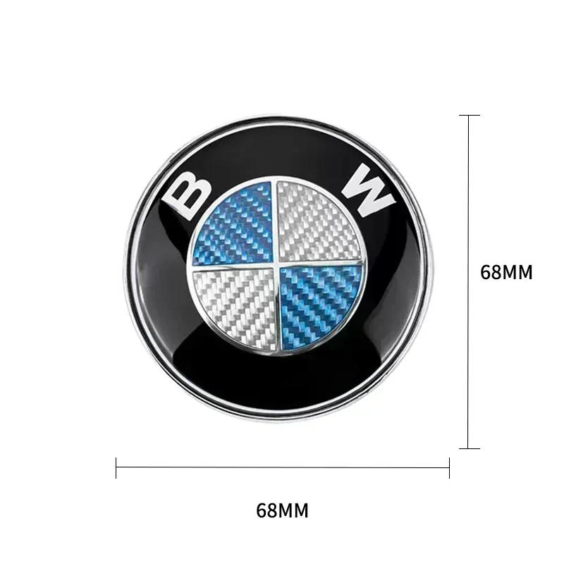 -56/68 мм Автомобильные колпаки для BMW 1 3 5 7 Серии M M3 M5 M6 F01 F20 F10 X5 E36 Декоративные колпачки центральной части колеса Автомобильные аксессуары