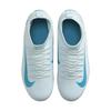 Nike Mercurial Superfly 10 Синтетическая кожа Устойчивая к истиранию Средняя высота Детские Футбольные бутсы Синий Детские FQ8318-400