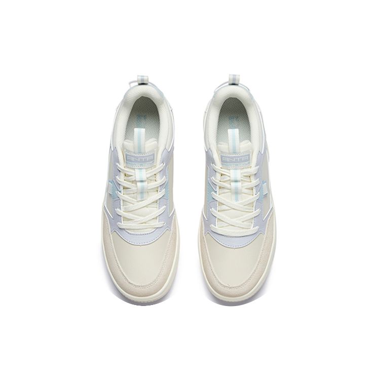 Anta Кроссовки Lifestyle Series Casual Low-Top женские кроссовки белые серые 922228067-2
