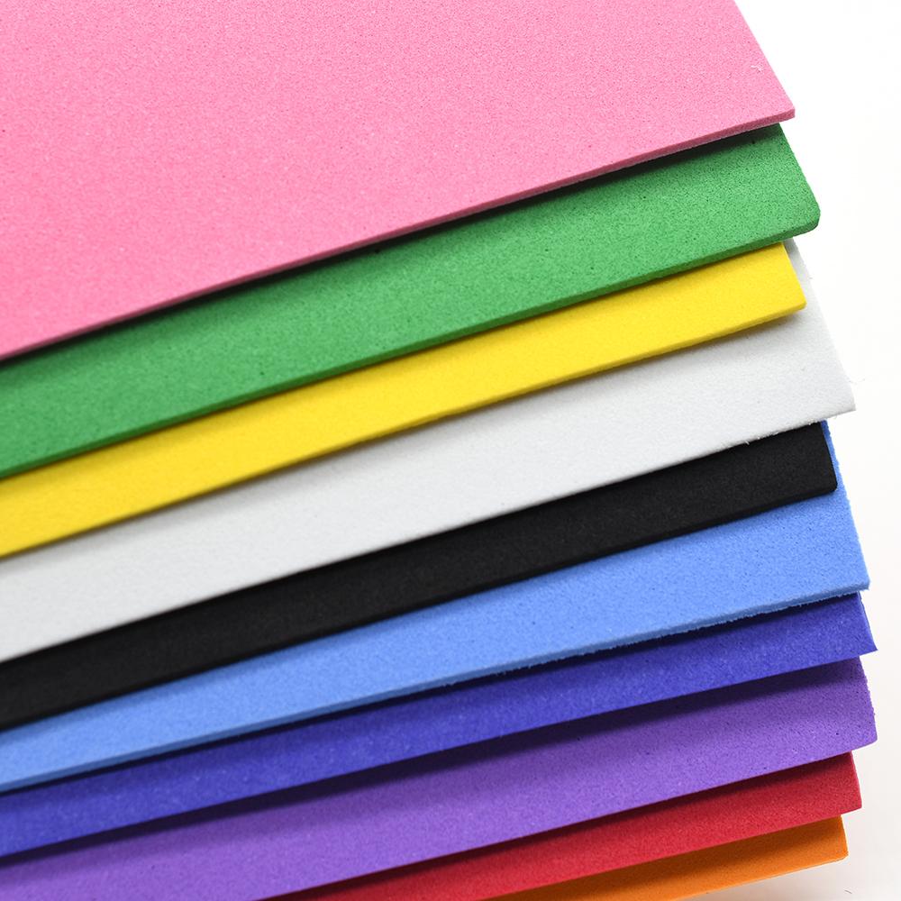 MNFT 2Pcs Fly Tying Foam Sheets Paper 2mm Thickness Fishing Flies Bait Foam Paper Material Size 24x24cm