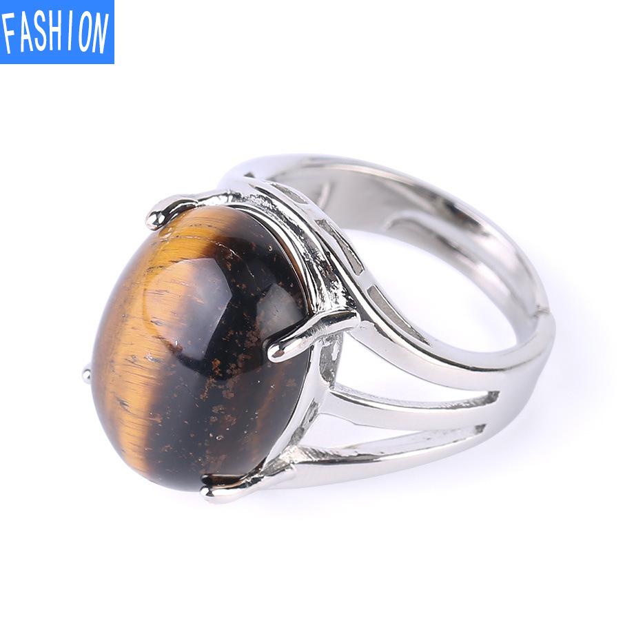 Женские кольца с натуральными кристаллами