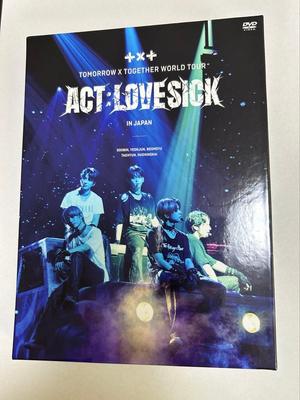 [Б/У] TXT LOVE SICK IN JAPAN DVD Издание первого пресса, ограниченный тираж (Нет Коллекционной Карты)