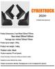 Tesla Cybertruck Tire Mudguard Skin