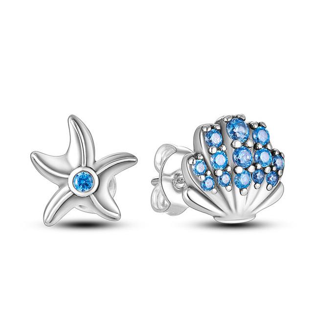 Серьги-кольца из серебра 925 пробы с цветком ромашки, серьги-кольца из серебра 925 пробы с розовым и желтым цветком для женщин, свадебные обручальные серьги с цирконием, оригинальные ювелирные изделия, подарок