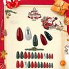 Christmas Fake Nail Christmas False Nails For Women And Girls