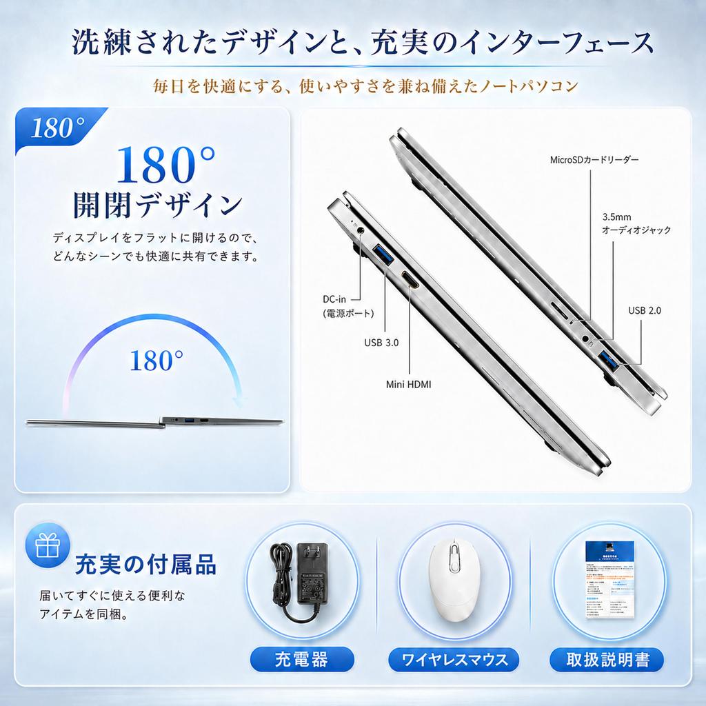 Ноутбук KAZEON N4500 Офис 2024 Windows 11 1920x1080 FHD IPS LCD 8 ГБ ОЗУ 256 ГБ SSD Веб-камера Bluetooth Мини HDMI Легкий и тонкий Для домашнего использования