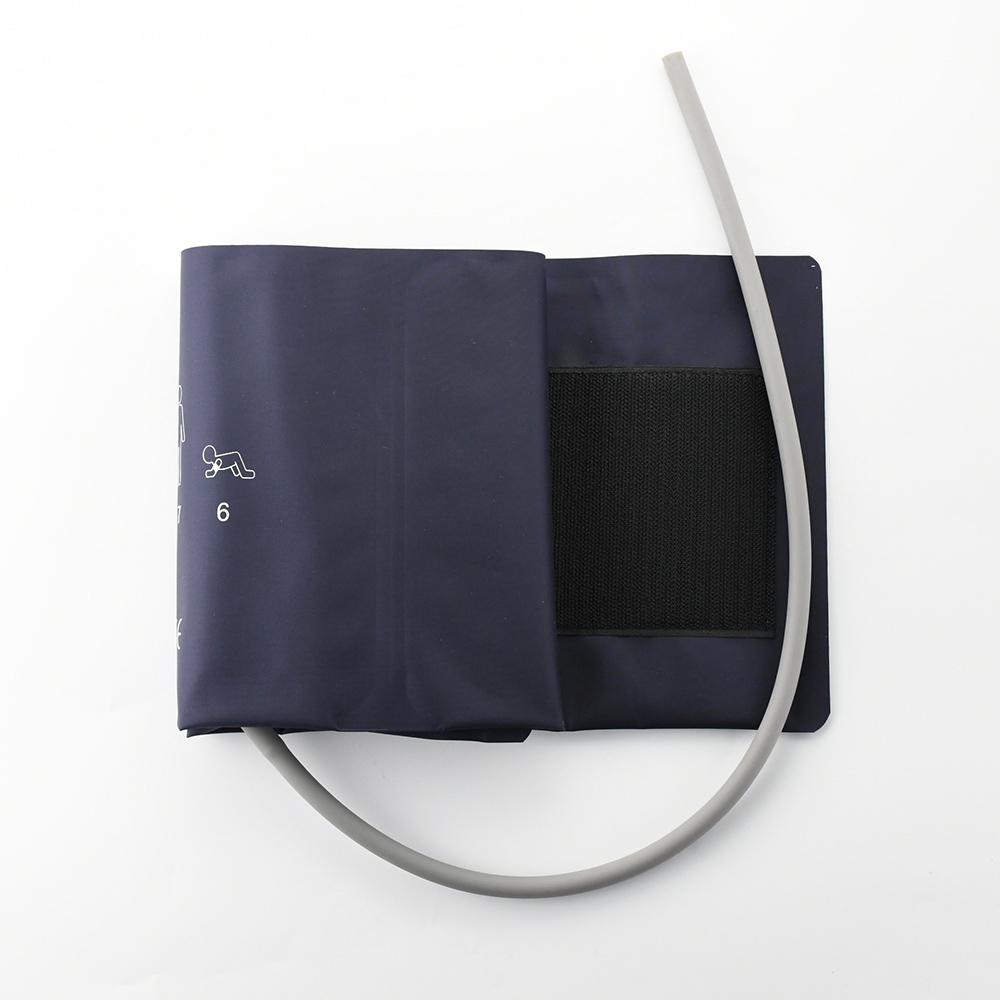 Многоразовая манжета НИАД с одним шлангом, без разъема, нейлоновая манжета НИАД для артериального давления из ТПУ без мочевого пузыря для монитора пациента