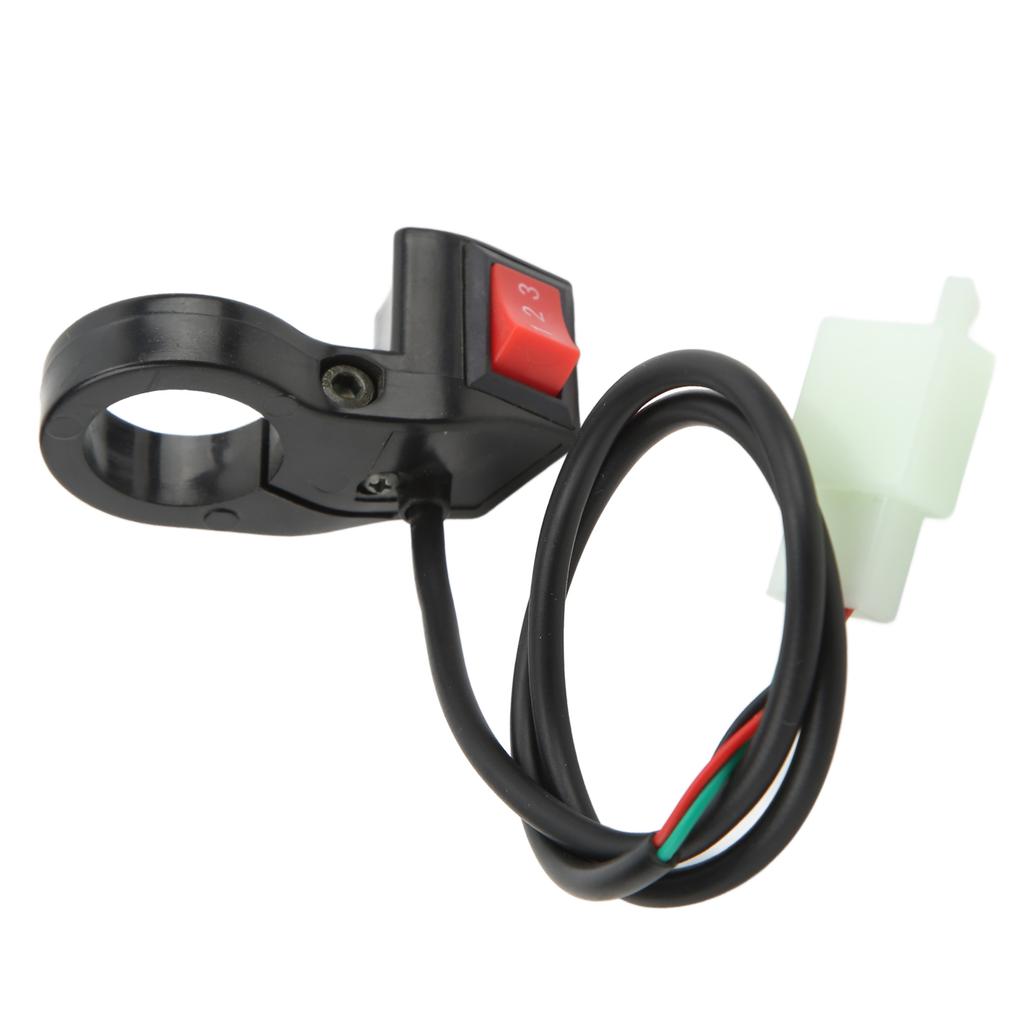 22 мм 3-скоростной переключатель управления рулем для модификации электрического велосипеда для бездорожья мотоцикла