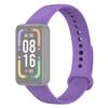 For Xiaomi Redmi Smart Band Pro Solid Color Soft Silicone Watch Band Adjustable Wrist Strap