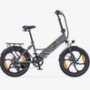 Hillmiles Mile 2 Складной электрический велосипед для городской езды 36V13Ah Аккумулятор 250W Двигатель 150KG Макс. Нагрузка 20-дюймовые колеса Электровелосипед для взрослых