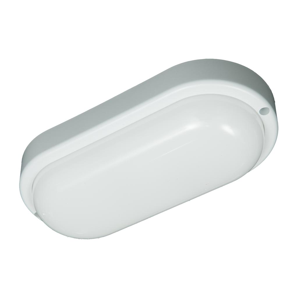 Davo Oval 8W 4000K Ip64 White Channel Fixture