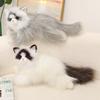 Simulated Ragdoll Cat Doll Plush Toy Kitten Doll Children Soothing Ragdoll Birthday Gift
