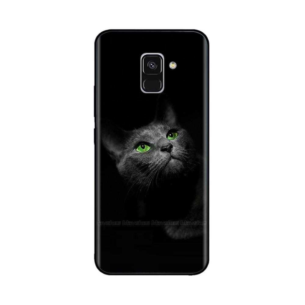 Чехол для Samsung Galaxy A8 2018 Мягкий ТПУ Задняя крышка телефона Для Samsung A8 Plus 2018 A730 Чехол GalaxyA8 A 8 Силиконовый бампер Coque