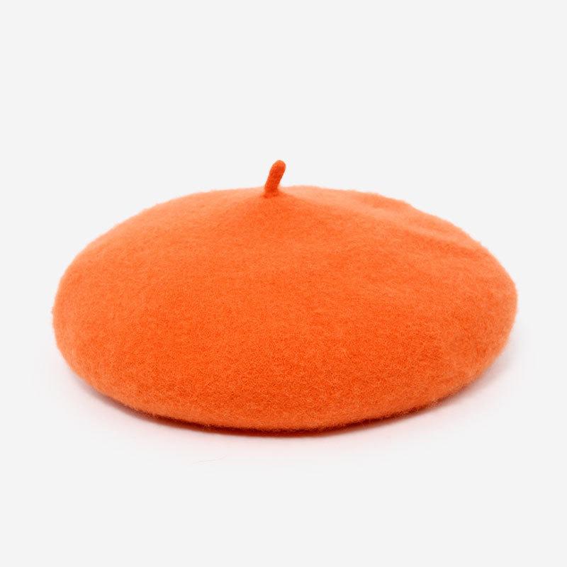 Женский шерстяной берет, цвета в ассортименте