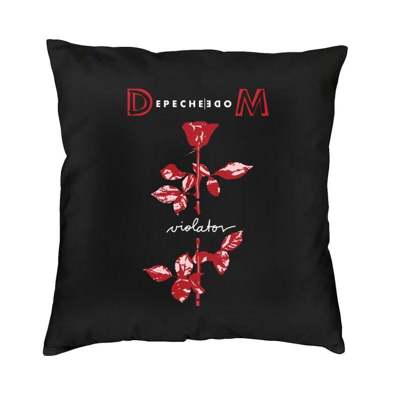 Heavy Metal Rock Band Depeche Cool Mode Throw Pillow Covers Decor Home Kawaii Cushions for Sofa Square Pillowcase