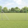 Chain Link Fence Silver