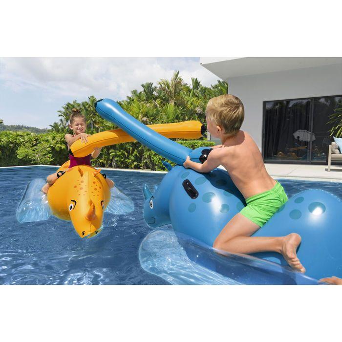 Надувная игра для бассейна - Rhino Rumble (BESTWAY BEY41522) - Надувной круг для катания - Ручки и; надувные биты - С 3 лет