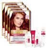 Крем-краска для волос L'Oréal Paris Excellence, нет. 6.54 Медно-коричневый, 4 шт.