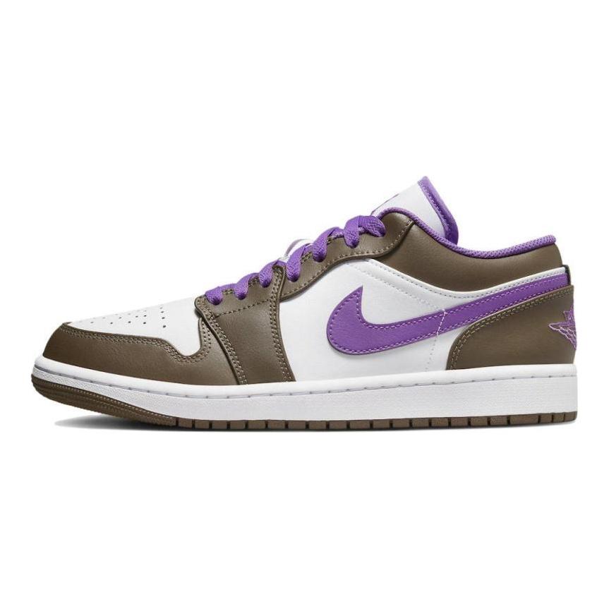 Jordan 1 Низкие фиолетово-мокко Jordan 553558-215