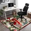 1PC Custom Name Christmas Vintage Truck Scene Theme Floor Mat Ideal for Living Room, Game Rooms, Office, Bedroom,Floor Mat Playful Design
