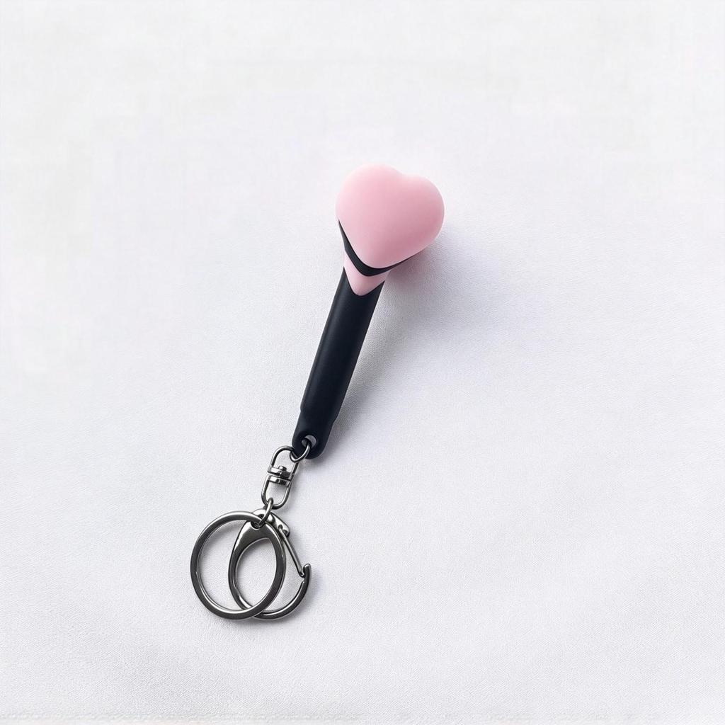 Mini Lightstick Keychain, Acrylic Glow Pendant Bag Charm for Concert Collection