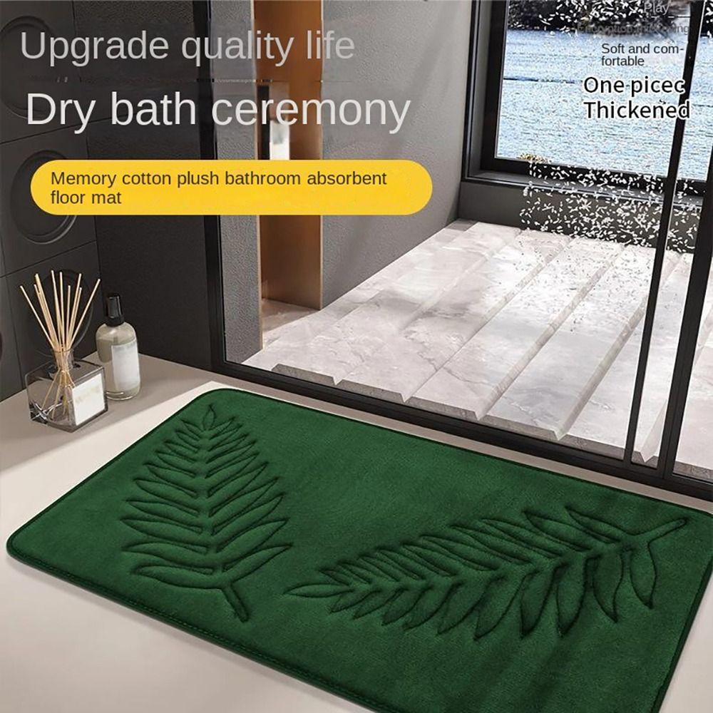 Коврик для ванной из пены с памятью, Сверхмягкий ковер, Новый коврик для пола, Душевая комната