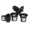 3pcs Reusable K-cup Coffee Capsule Keurig Brewers Refillable Coffee Filters