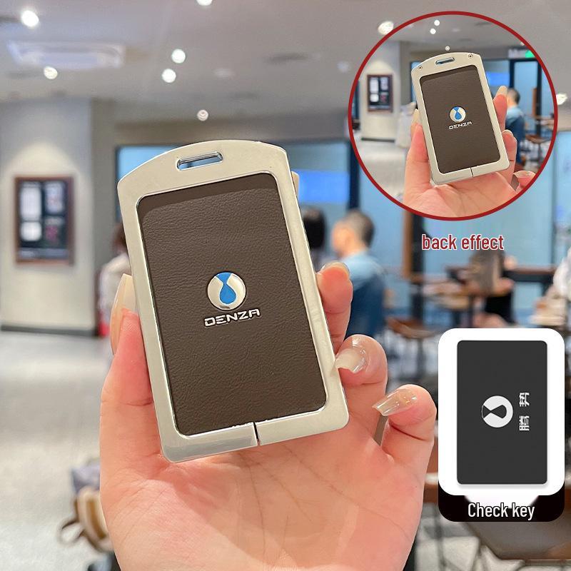 Ключница NFC для Denza D9: Премиальная металлическая сумка для автомобиля для мужчин и женщин, для электромобилей/гибридов