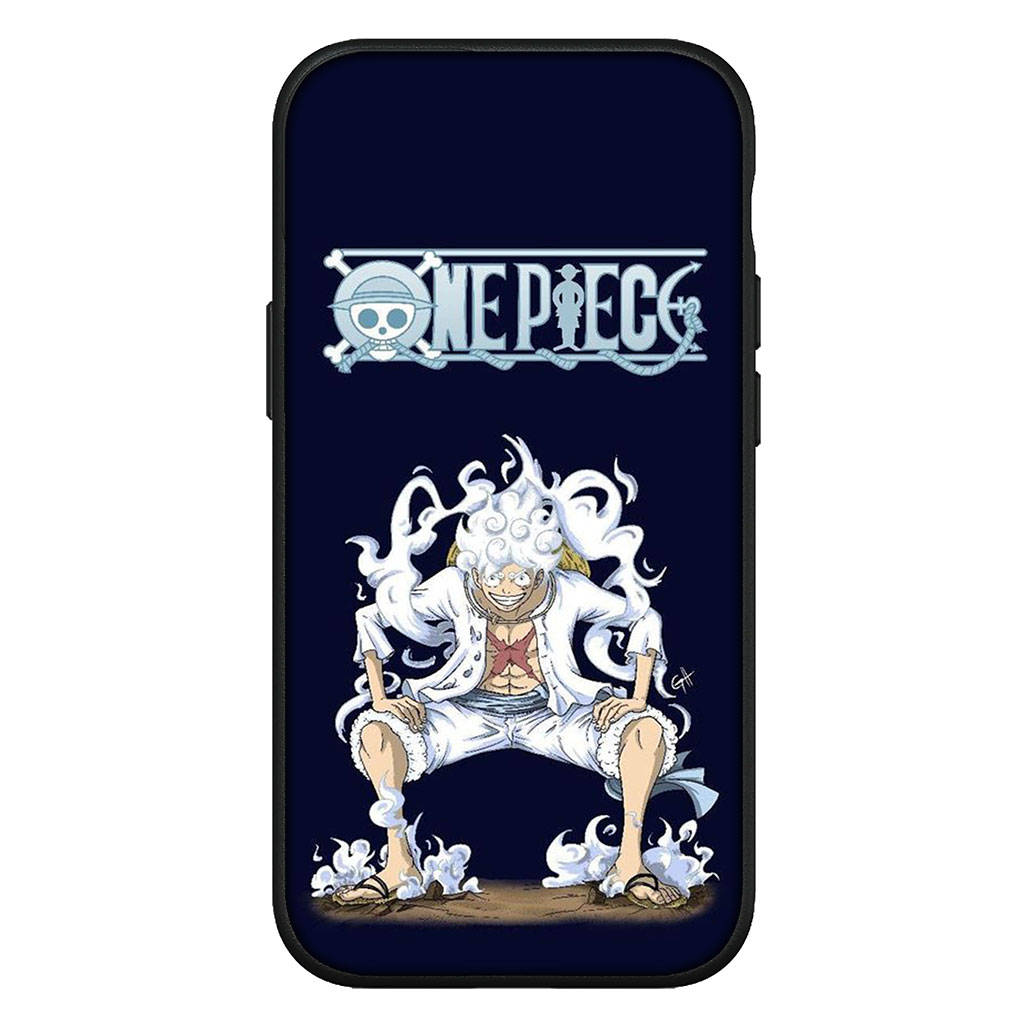 Чехол для iPhone 16 15 Xiaomi Redmi Note 14 13 12 11 Pro Max 16e Samsung Galaxy S25 S24 S23 Moto OPPO Huawei Комиксы Пятая передача Ван Пис Луффи Чехол для телефона