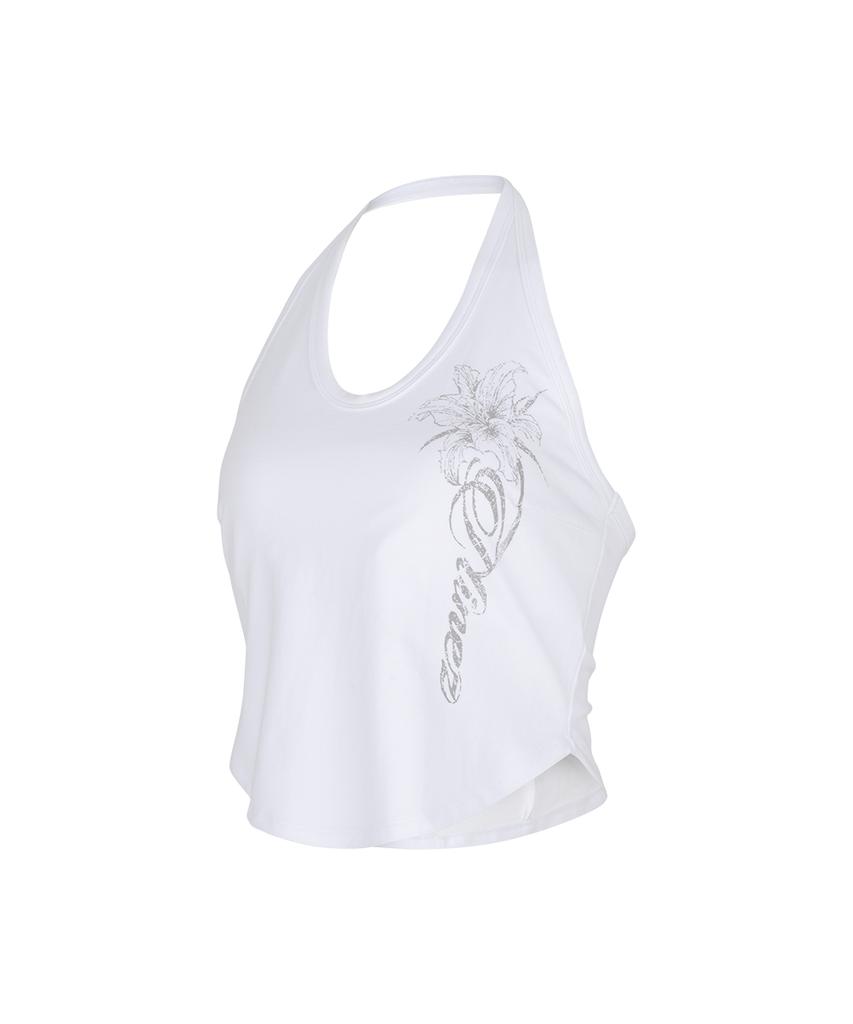 NINEZ Lily Heavy Mesh Halter Neck Sleeveless (2 Colors)