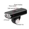 USB Rechargeable  LED Bicycle Front  Bike Head Rear Lamp