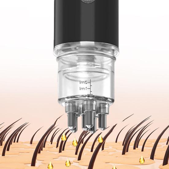 Yousheng 15ML Scalp Applicator Portable Rolling Ball Design Scalp Massager Hair Essential Oil Applicator for Home