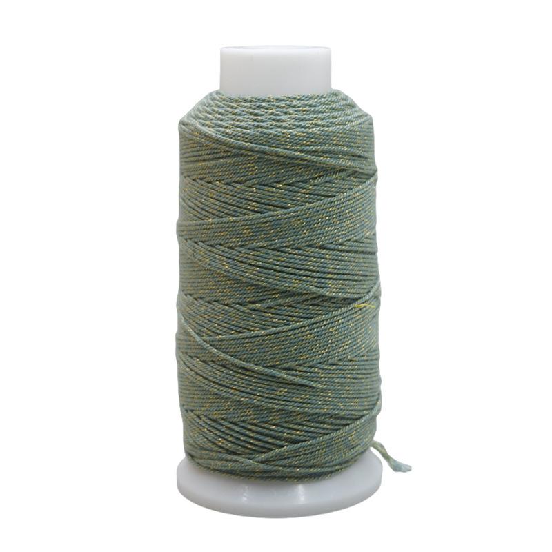 Большой рулон 100 г золотая хлопковая нить для ручного плетения 1,0 мм тибетская ручная веревка кисточка нить Diy Wenwan Bodhi специальная плетеная нить