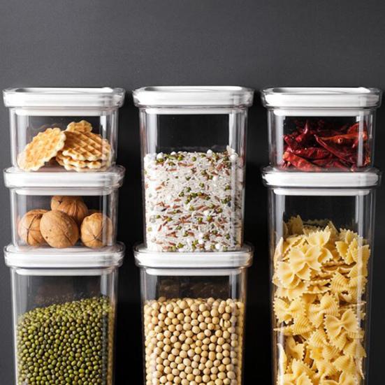 Ящик для хранения круп, большая емкость, прозрачный герметичный контейнер для хранения продуктов, герметичный резервуар для хранения, кухонный органайзер