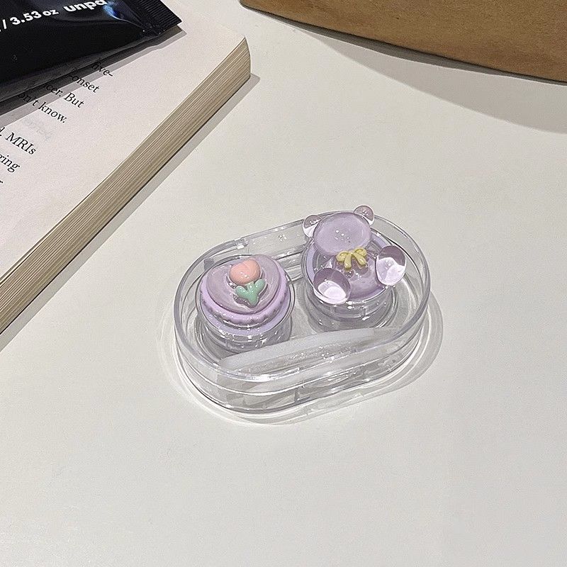 Футляр для контактных линз MillCreek, портативный футляр для косметических линз