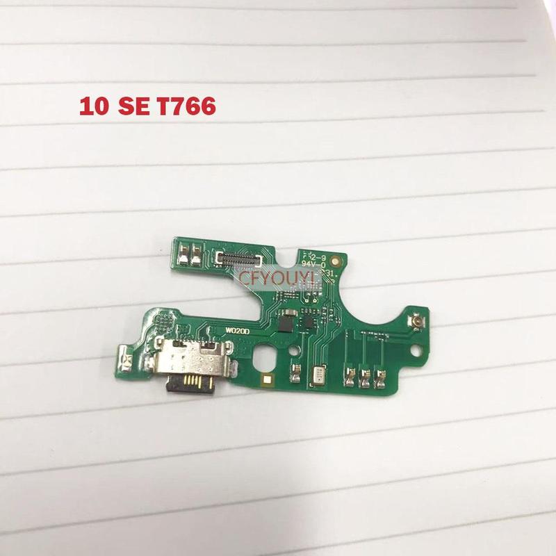 USB Charge Dock Socket Port Connector Flex Cable For TCL 10 SE T766 Charging Board Dock Port Jack Flex Cable Replacement Part