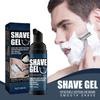 1 шт. крем для бритья с 60 мл мужская пена для бритья мягкая, освежающая, чистая и смягчающая пена для бороды крем для бритья