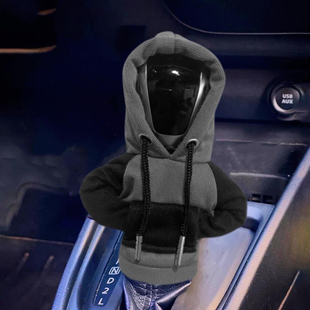 Universal Hoodie Car Gear Car Shift Lever Cover Change Lever Sweatshirt Gearshift Cover Hoodie Gear Knob Sweater Car Decorations