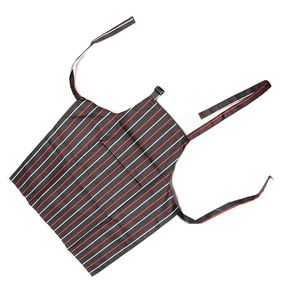 Фартук-нагрудник водонепроницаемый регулируемый кухонный фартук с двумя карманами для кухни ресторана