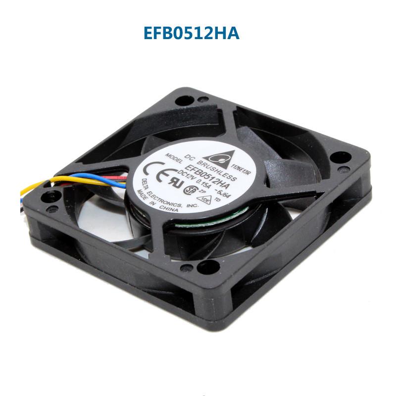 Delta 5010 50MM 50x50x10MM Вентилятор EFB0512HA Для Cooler Master Двойной подшипник Охлаждающий вентилятор DC12V 0.15A с 3-контактным 4-контактным PWM