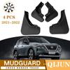 Передний и задний комплект формованных автомобильных брызговиков для Nissan Rogue X-Trail T33 2022, брызговики, брызговики, крыло, 4 шт.