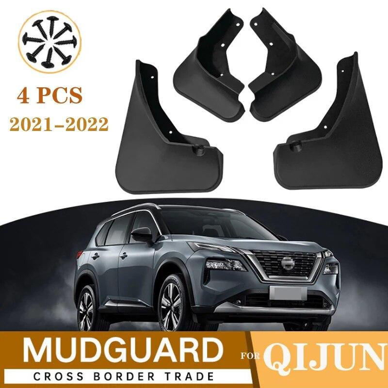 Передний и задний комплект формованных автомобильных брызговиков для Nissan Rogue X-Trail T33 2022, брызговики, брызговики, крыло, 4 шт.