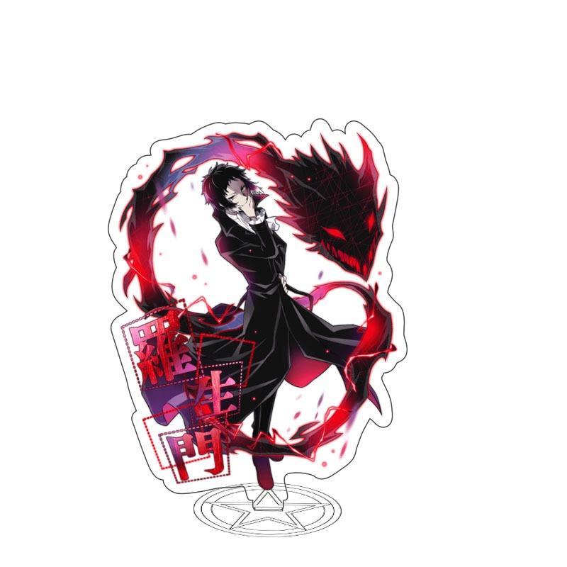 Фигурка на акриловой подставке Bungou Stray Dogs, Эдогава Рампо Федор Достоевский, Накахара Чууя, настольная игрушка-подставка
