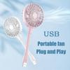 Небольшой USB-вентилятор, бесшумный офисный настольный охладитель, летний портативный перезаряжаемый