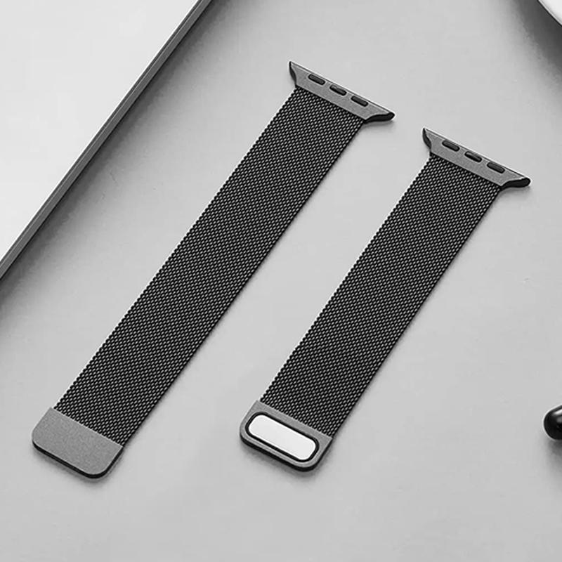Миланская петля для Apple Watch Band 44 мм, 40 мм, 45 мм, 41 мм, 38 мм, 42 мм, 49 мм, 45 мм, браслет-ремень iWatch Series 9, 8, 7, 6 SE 5 Ultra 2, ремешок