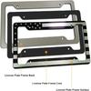License Plate Frame - Patriotic Personalized Car Tag Holder Aluminum Plate Frame